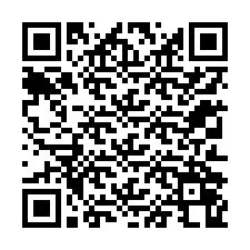 Código QR para número de telefone +12312068653