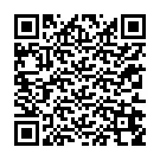 Código QR para número de telefone +12312658002