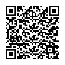 QR код за телефонен номер +12312675696