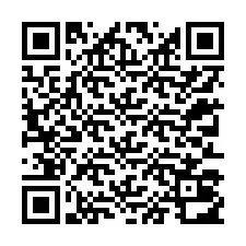 Código QR para número de teléfono +12313012138