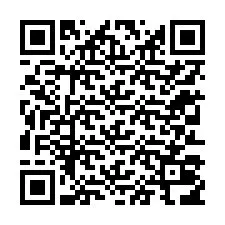 QR kód a telefonszámhoz +12313016176