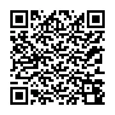 Kod QR dla numeru telefonu +12313040401