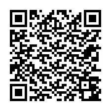 Codice QR per il numero di telefono +12313042967