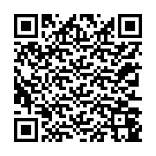 QR-код для номера телефона +12313045399