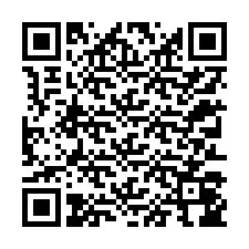 QR код за телефонен номер +12313046178