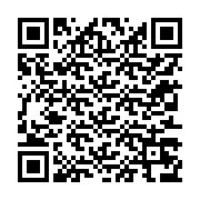 Código QR para número de teléfono +12313276886