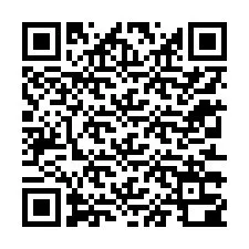 QR-код для номера телефона +12313300686