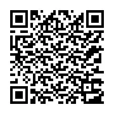 Código QR para número de teléfono +12313303881