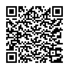 Código QR para número de teléfono +12313303894