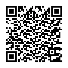 電話番号のQRコード +12313303896