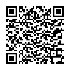 Codice QR per il numero di telefono +12313334845