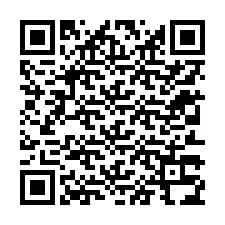 QR-code voor telefoonnummer +12313334846