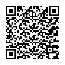 Codice QR per il numero di telefono +12313334847