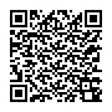 Código QR para número de teléfono +12313340464