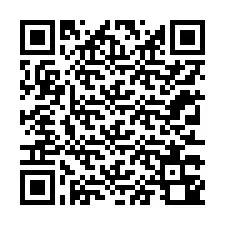 Código QR para número de teléfono +12313340595