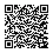 Codice QR per il numero di telefono +12313343326