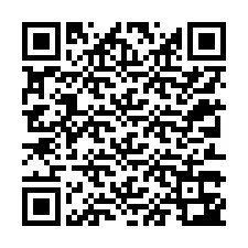 電話番号のQRコード +12313343848