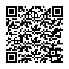 QR kód a telefonszámhoz +12313343849