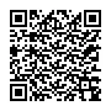 QR Code for Phone number +12313344449