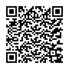 Código QR para número de teléfono +12313347108