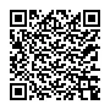 Codice QR per il numero di telefono +12313348441