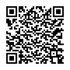 Código QR para número de teléfono +12313348629