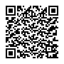 Código QR para número de teléfono +12313501204