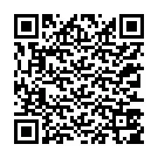 QR-kood telefoninumbri jaoks +12313505898