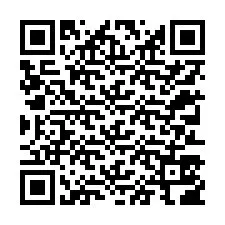 Código QR para número de teléfono +12313506878