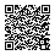 QR-koodi puhelinnumerolle +12313660916