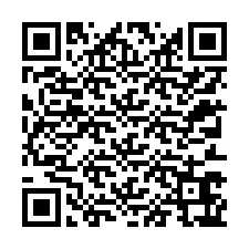 QR-koodi puhelinnumerolle +12313667008