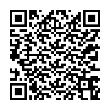 QR Code สำหรับหมายเลขโทรศัพท์ +12313668098