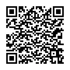 QR-код для номера телефона +12313669665