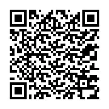 Kod QR dla numeru telefonu +12313734443