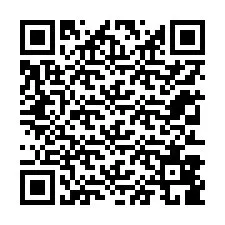 QR-код для номера телефона +12313889567