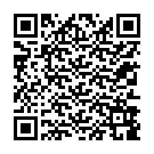 Kode QR untuk nomor Telepon +12313989643