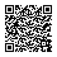 QR-koodi puhelinnumerolle +12313989645