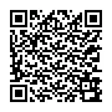 QR-код для номера телефона +12313992538