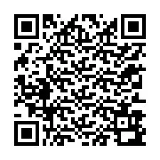 QR-koodi puhelinnumerolle +12313992546