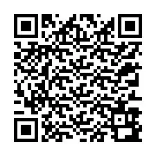 QR-код для номера телефона +12313992548