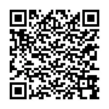 Codice QR per il numero di telefono +12313998872