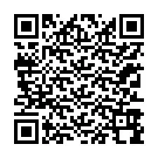 QR-код для номера телефона +12313998875