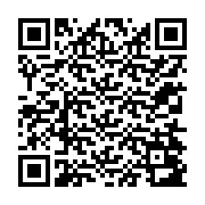 QR-код для номера телефона +12314083483