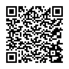 QR-code voor telefoonnummer +12314083503