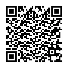 Código QR para número de teléfono +12314374446