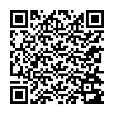 Kod QR dla numeru telefonu +12314383356