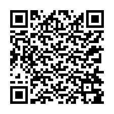 Código QR para número de teléfono +12314385618