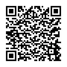 QR-code voor telefoonnummer +12314445218