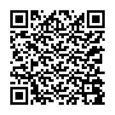 QR-код для номера телефона +12315085878