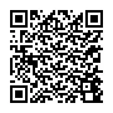 Código QR para número de telefone +12315440352